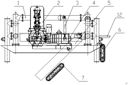 Submarine pipeline trenching machine and trenching method thereof