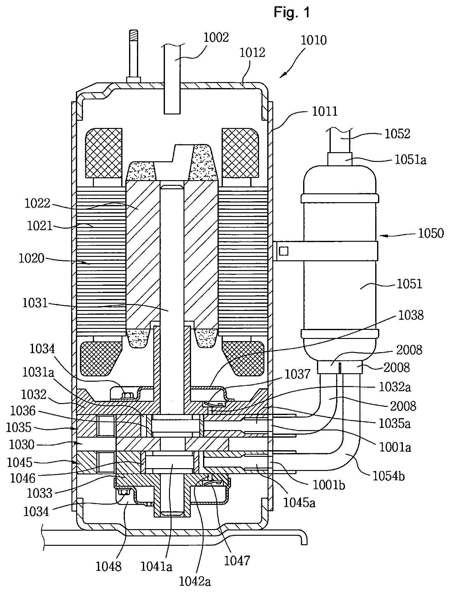 2 stage rotary compressor