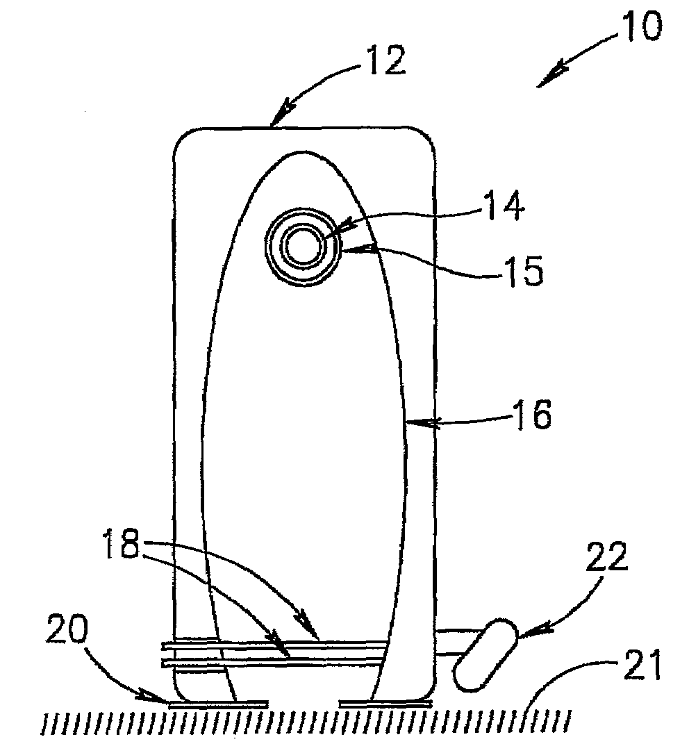 Method and apparatus for electromagnetic treatment of the skin, including hair depilation