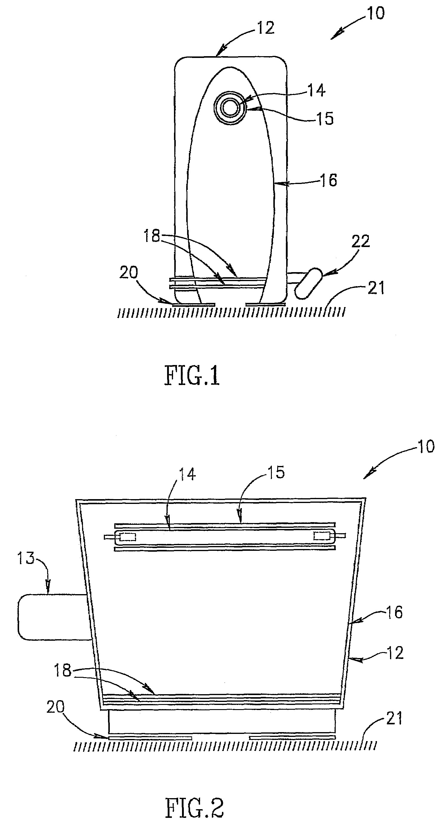 Method and apparatus for electromagnetic treatment of the skin, including hair depilation