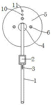 Handheld oil stain removal device for surface of hearth