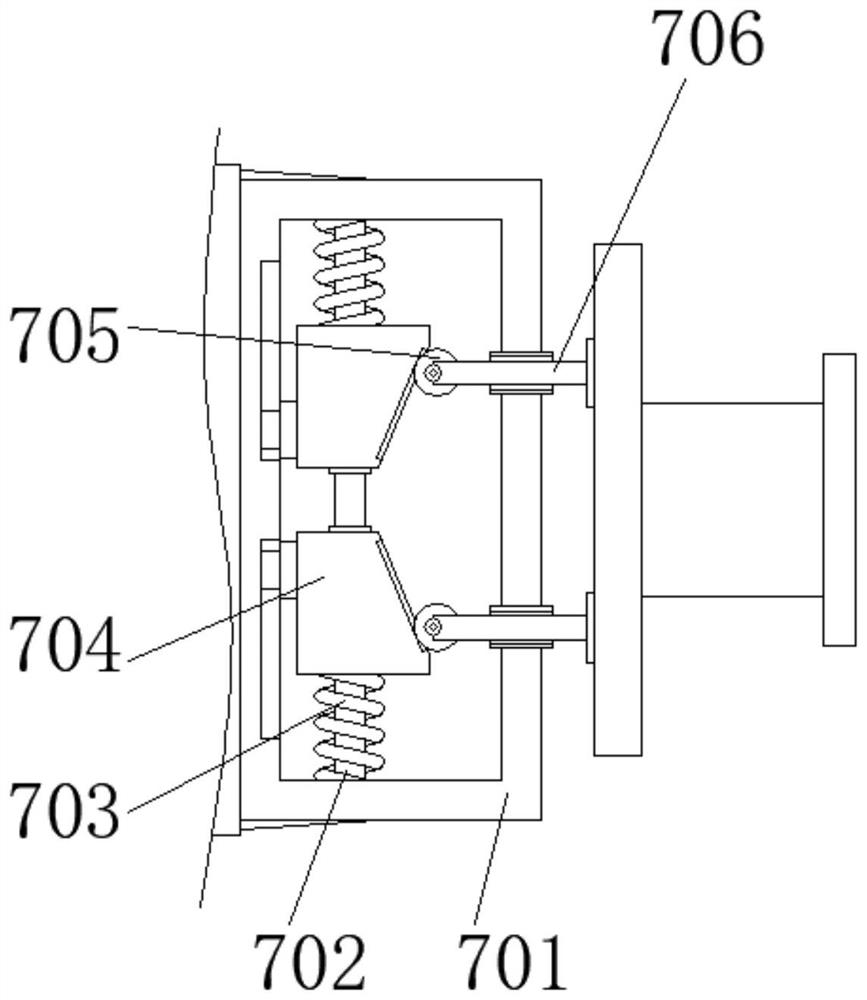 A railway car buffer for reducing the longitudinal impact of trains