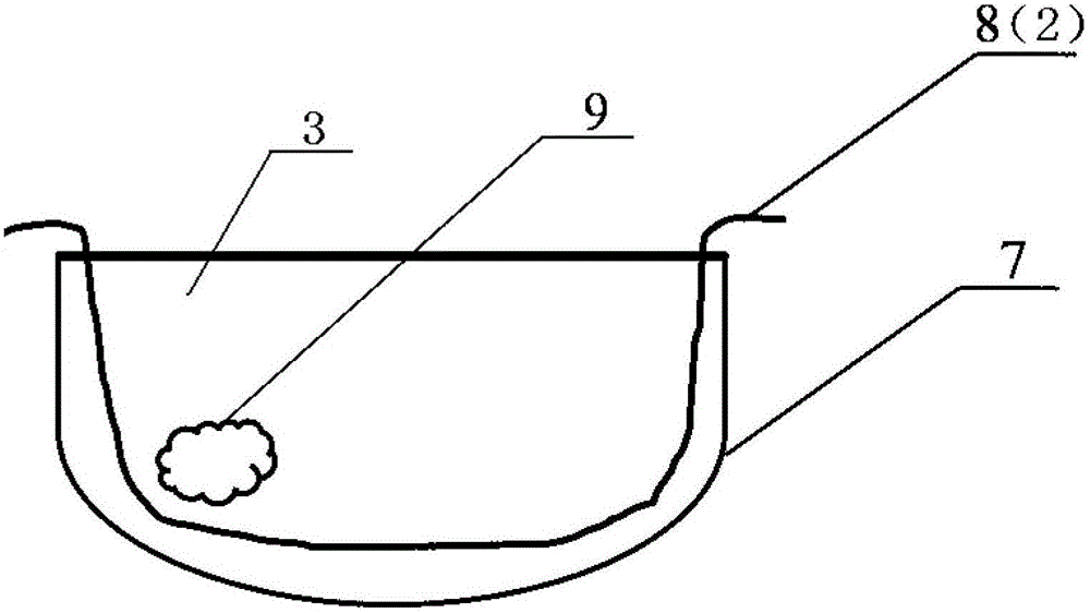 Assembled folding toilet and method of use thereof