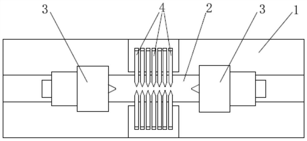 A long tapered optical fiber manufacturing device and using method thereof