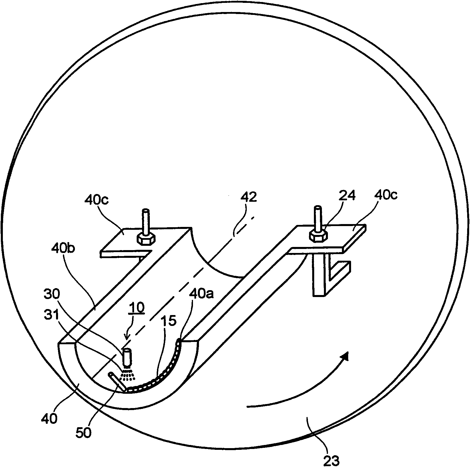 Soft alloy layer forming apparatus and soft alloy layer forming method