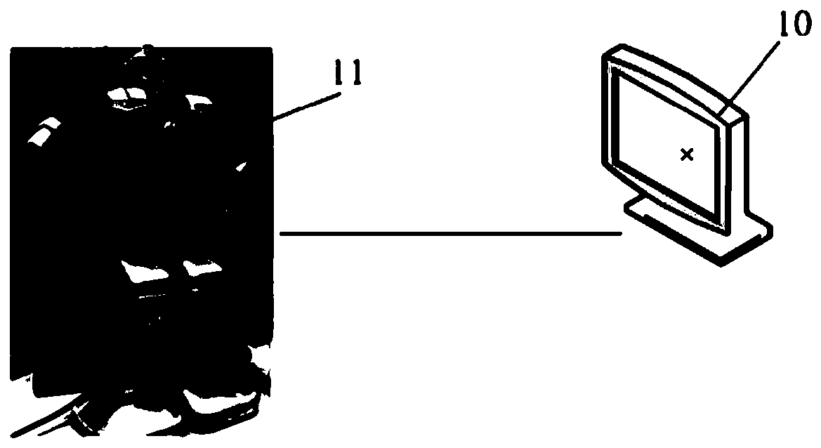 Robot vision test method and device, storage medium and terminal device