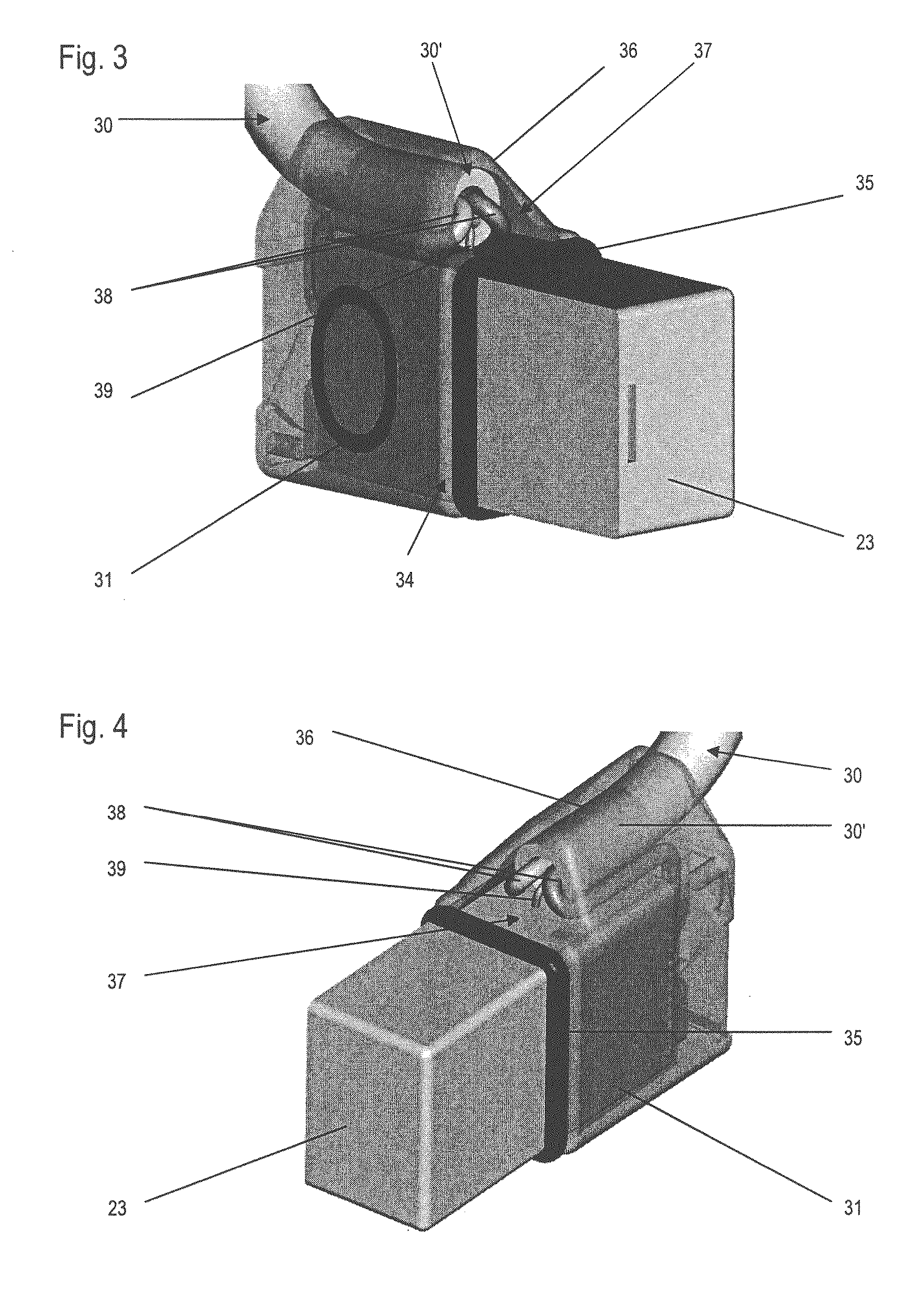 Connector system for receivers of hearing devices