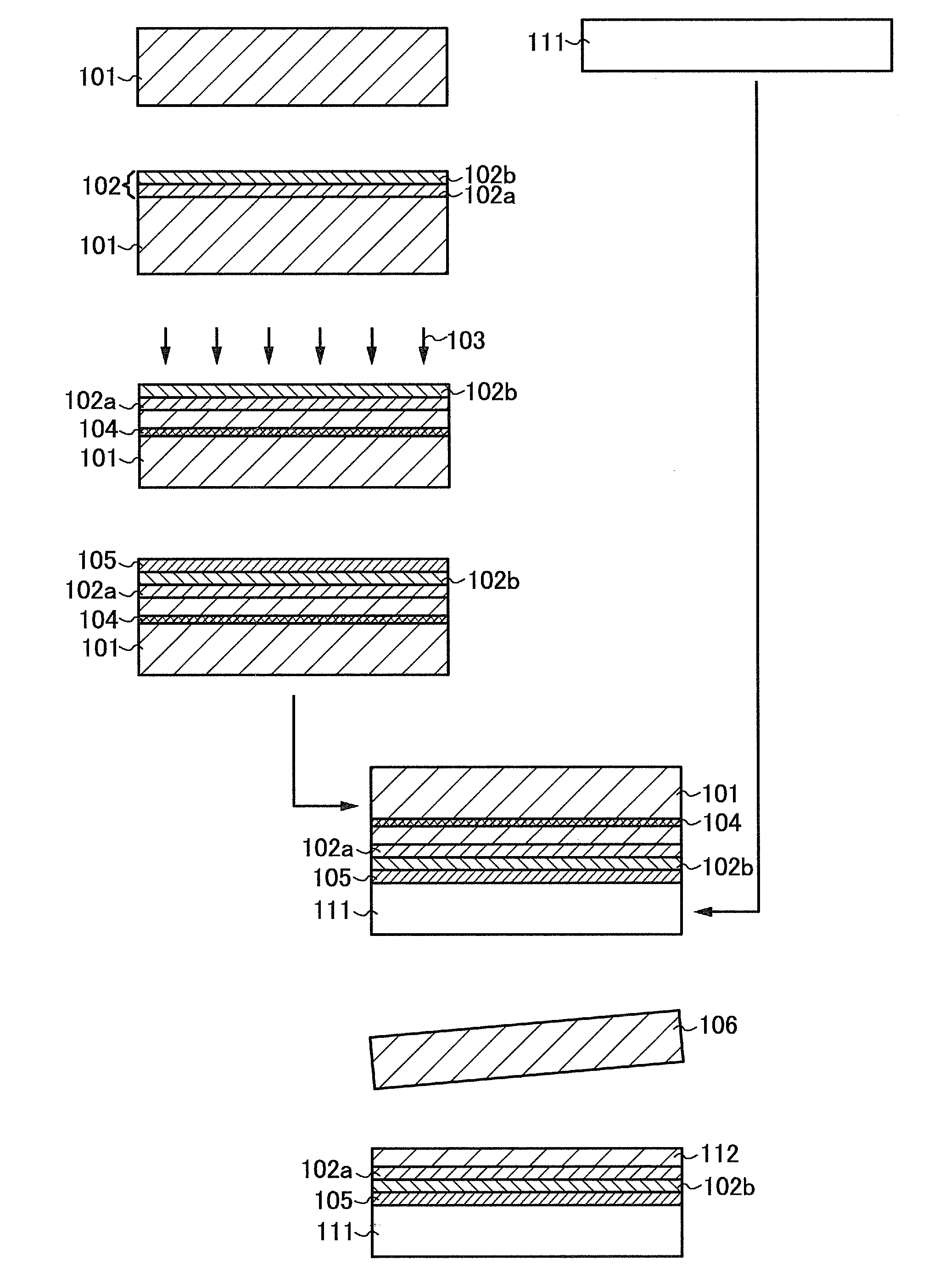 Method for manufacturing soi substrate