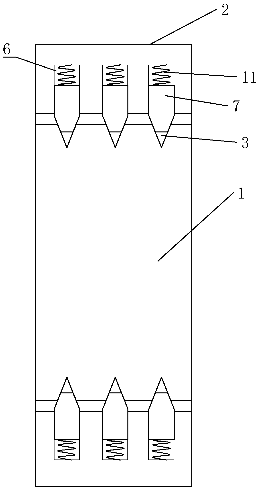 Concrete sealingdoor with sealing device