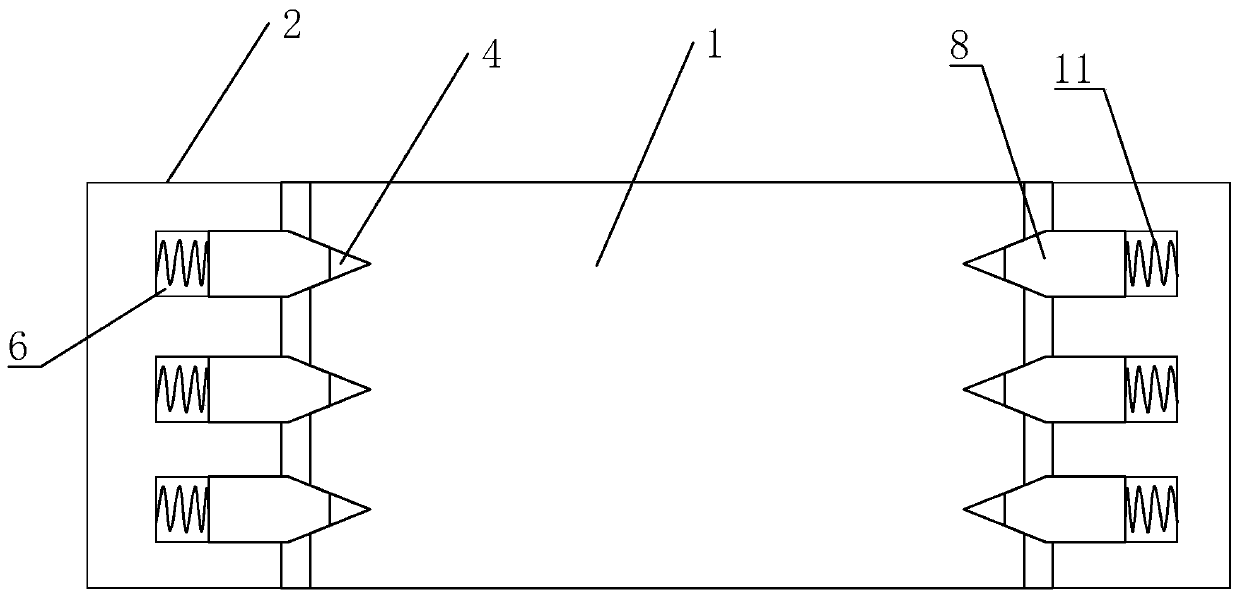 Concrete sealingdoor with sealing device