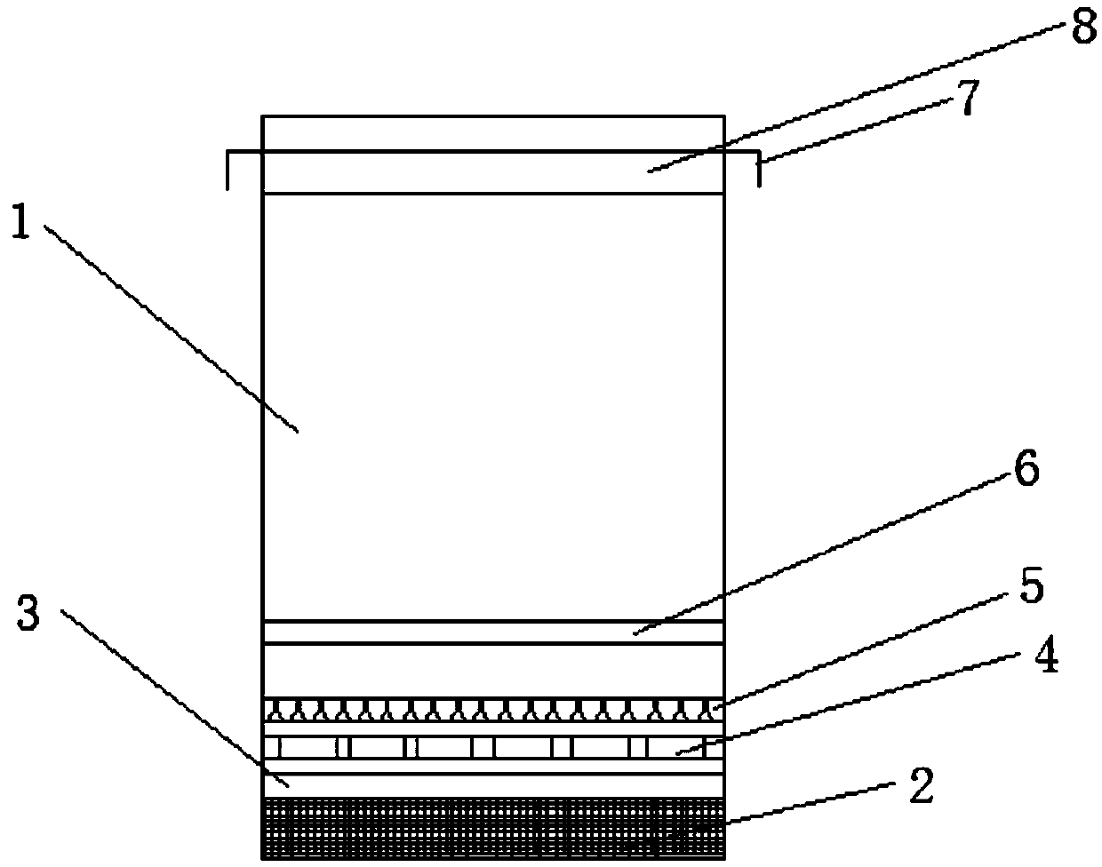 A transformer cooling and drying device