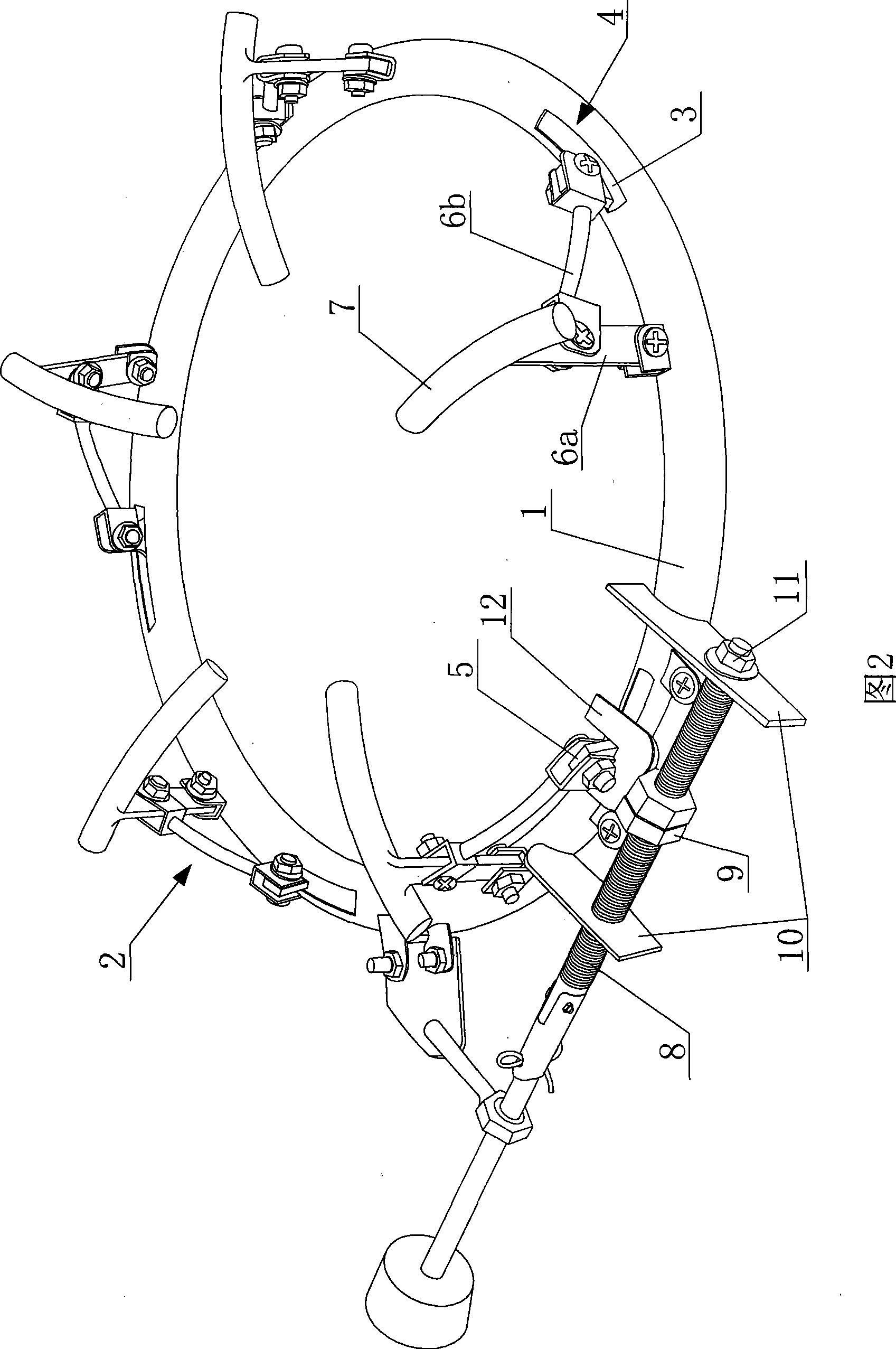 Stove bracket capable of adjusting support height