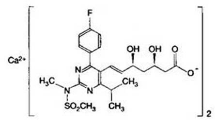 Method for preparing tablet drug composition containing Rosuvastatin calcium