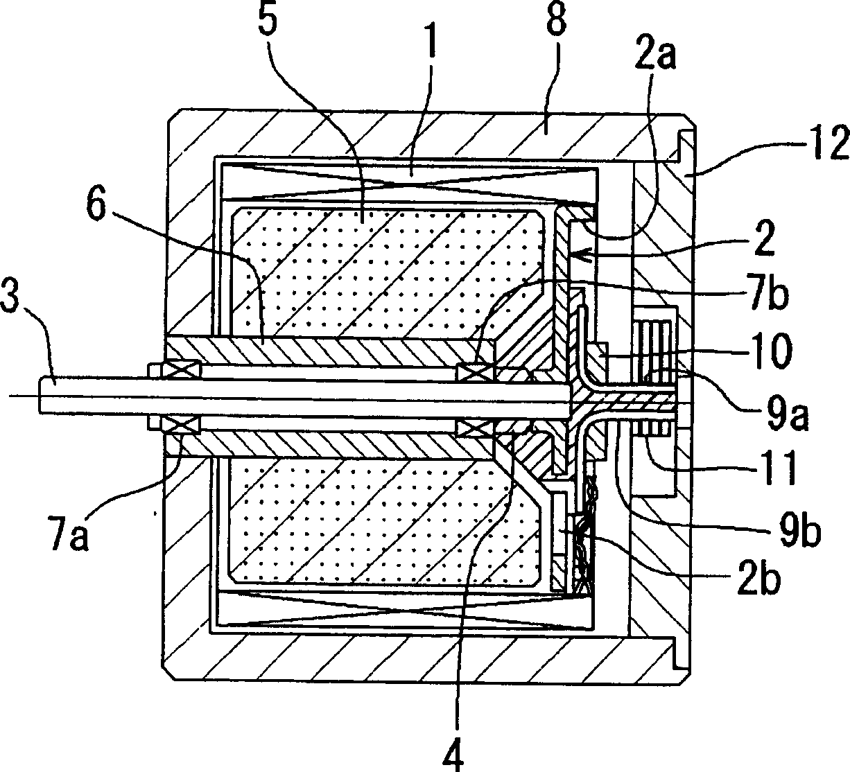 Small size core free motor and wireless operating model game apparatus