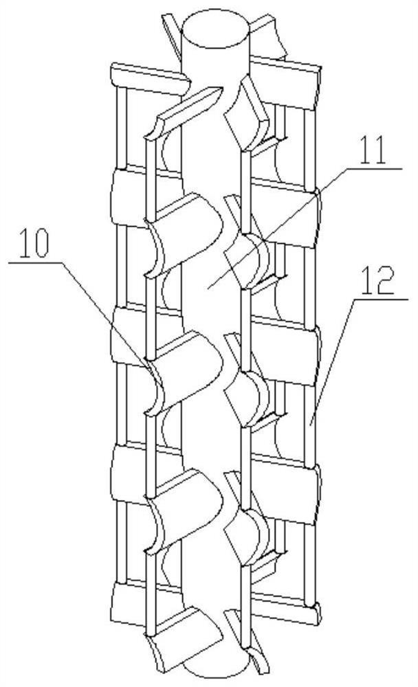 A hydraulic self-driven drag-reducing mucus dilution release device