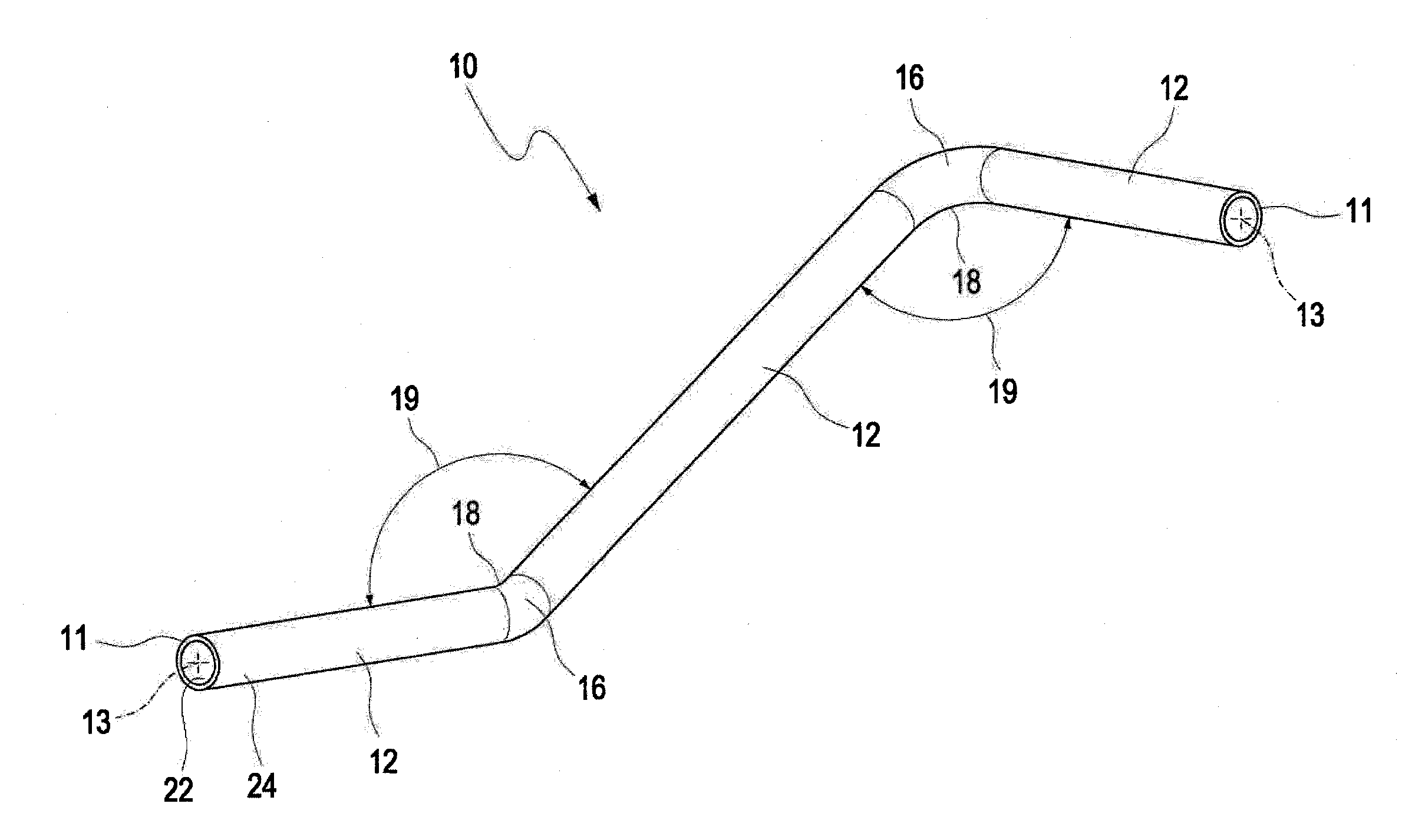 Method for bending thermoplastic pipes