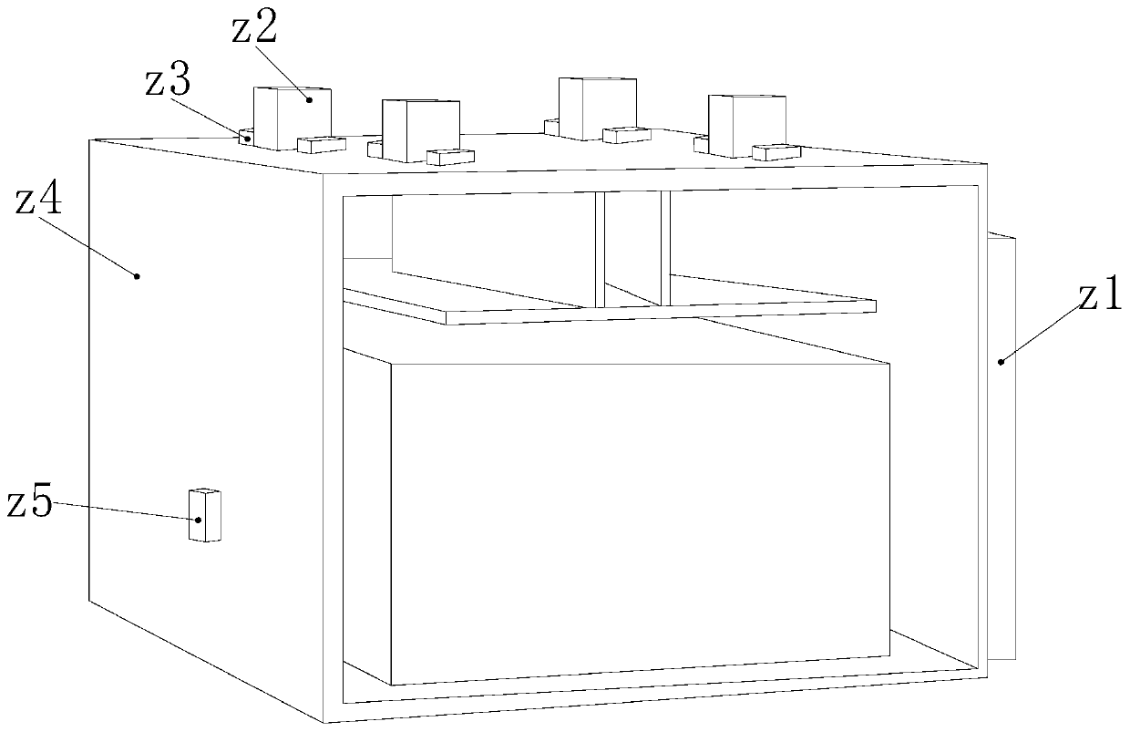 Paper box drying equipment for compacting side interior