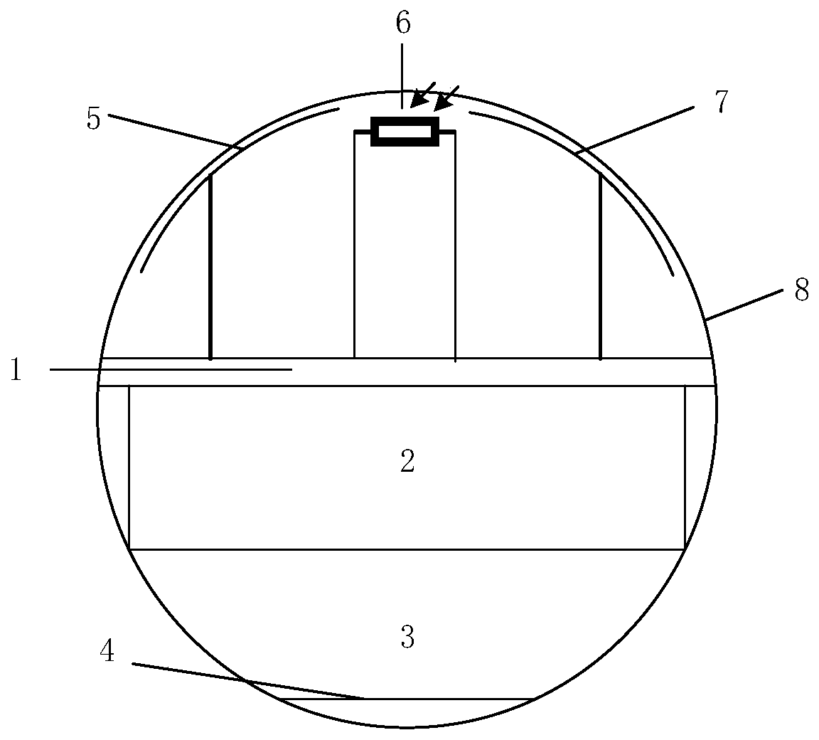 Cavern underground water trend tracer meter and method based on GNSS and mobile communication