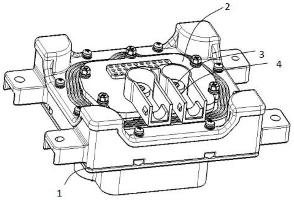 Connector seat, connector and automobile