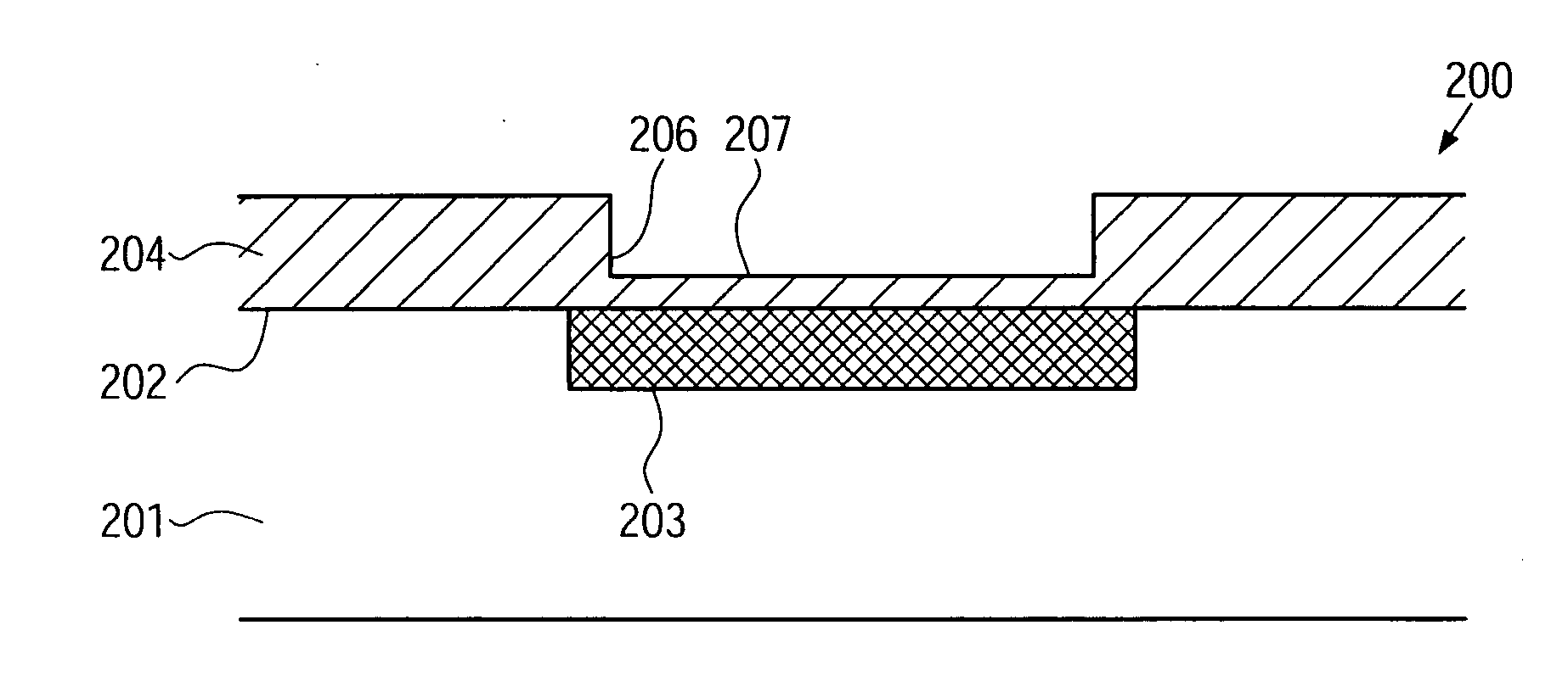 Method of forming contact pads