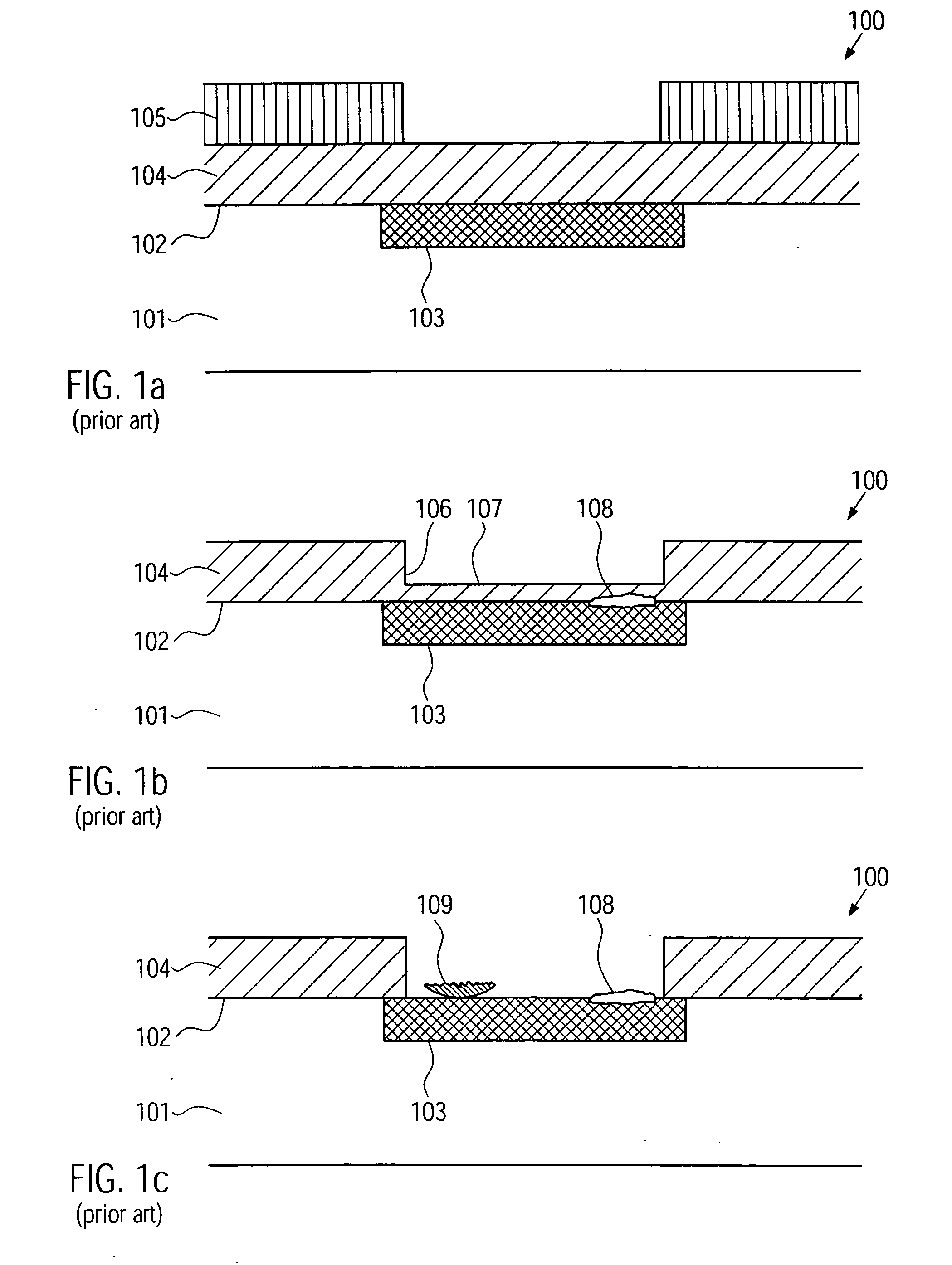 Method of forming contact pads