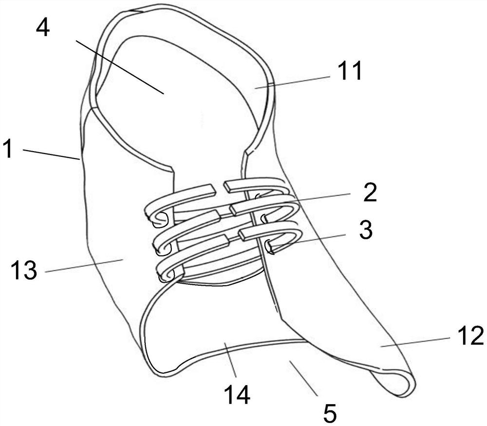 3D printing shoe inner metatarsal bone fracture fixing protection tool
