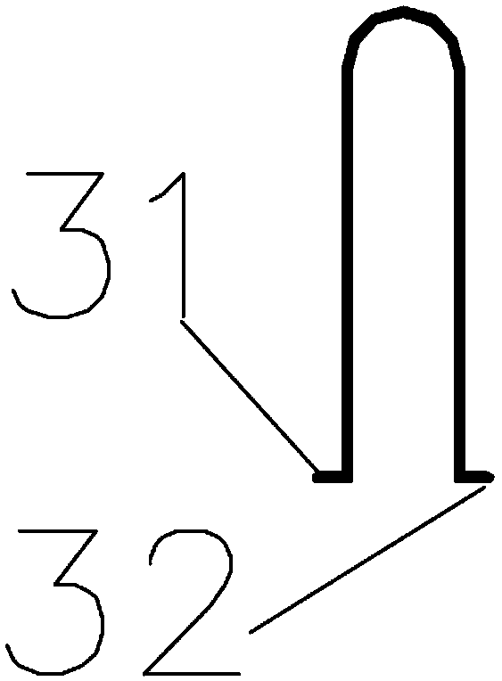 Pre-buried cable support and method for laying control cable in cable trench