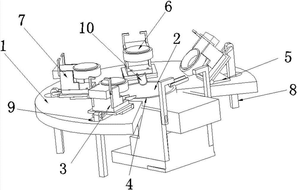 Mother-son crucible device for evaporation composite metal coating
