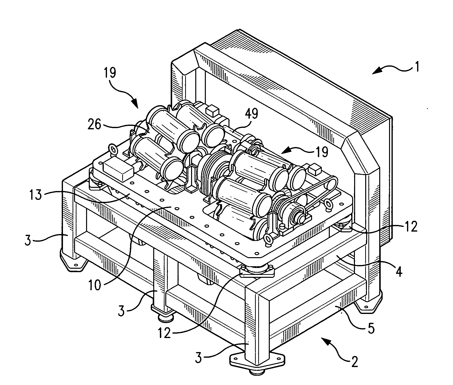 Mechanical exfoliation apparatus