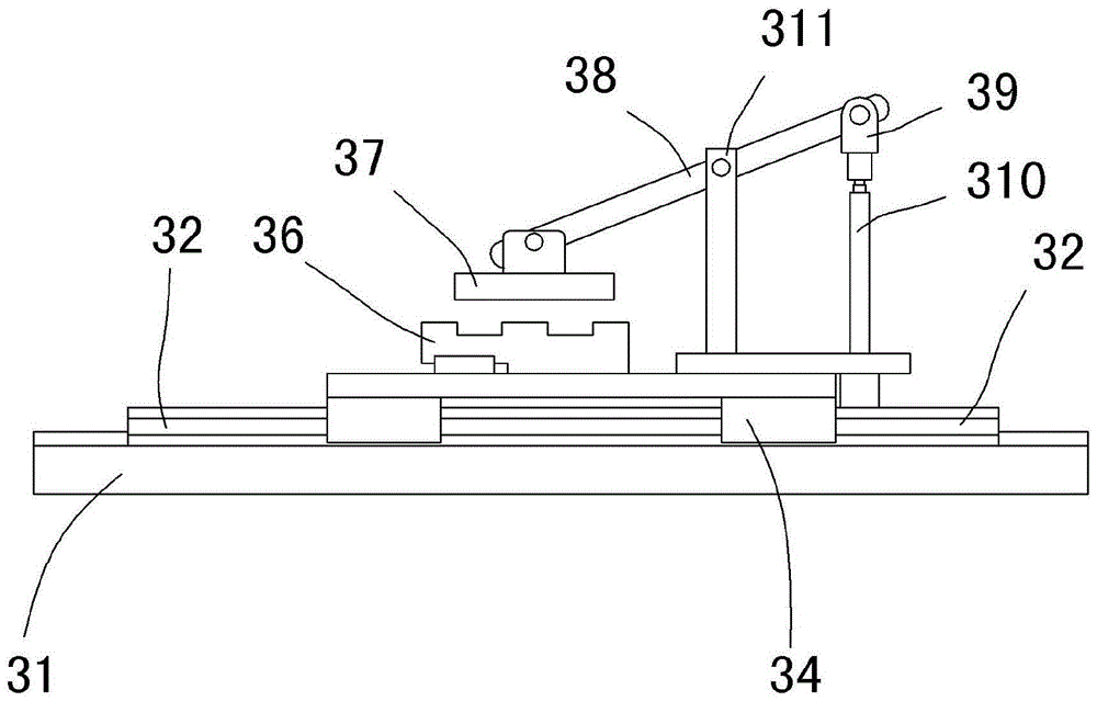 Workpiece clamping mechanism for cutting equipment for cylinder of shock absorber