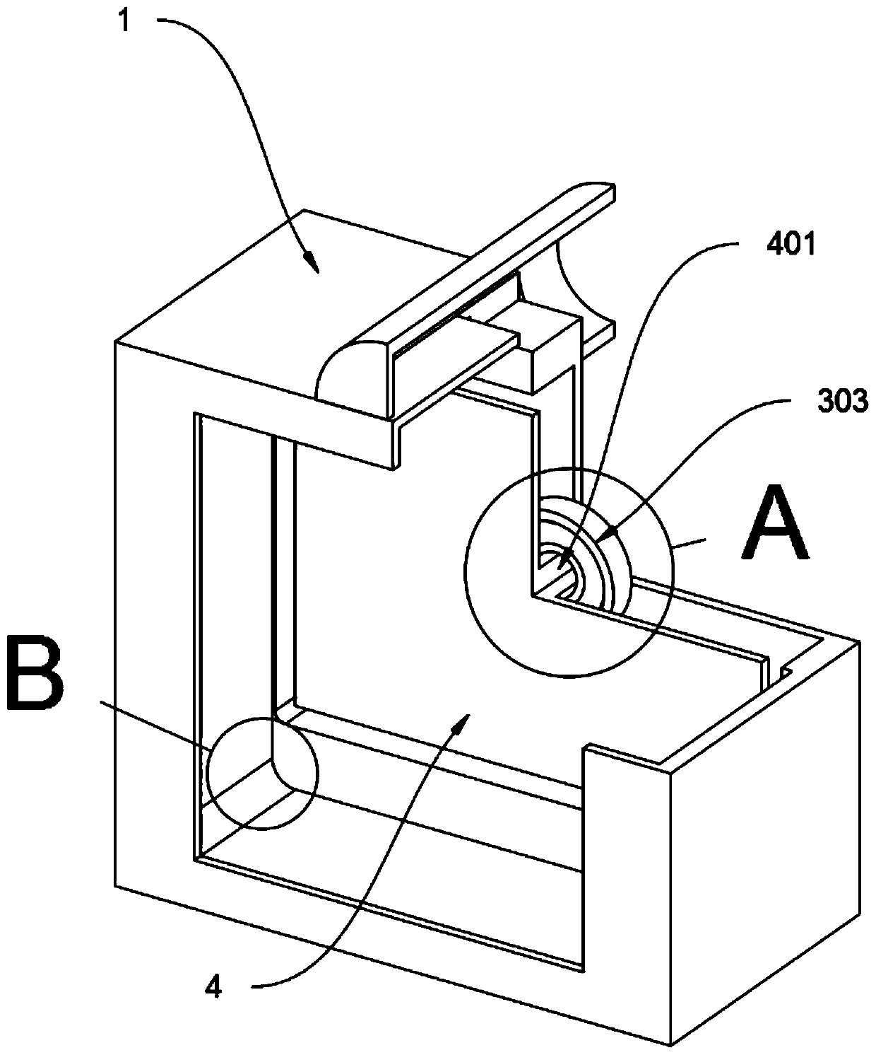 Power distribution cabinet automatic dust removal mechanism with dead corner cleaning function