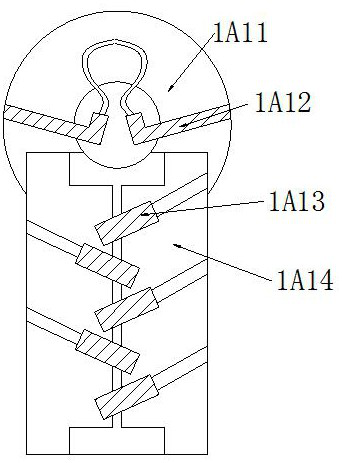 A packaging device for cooked food