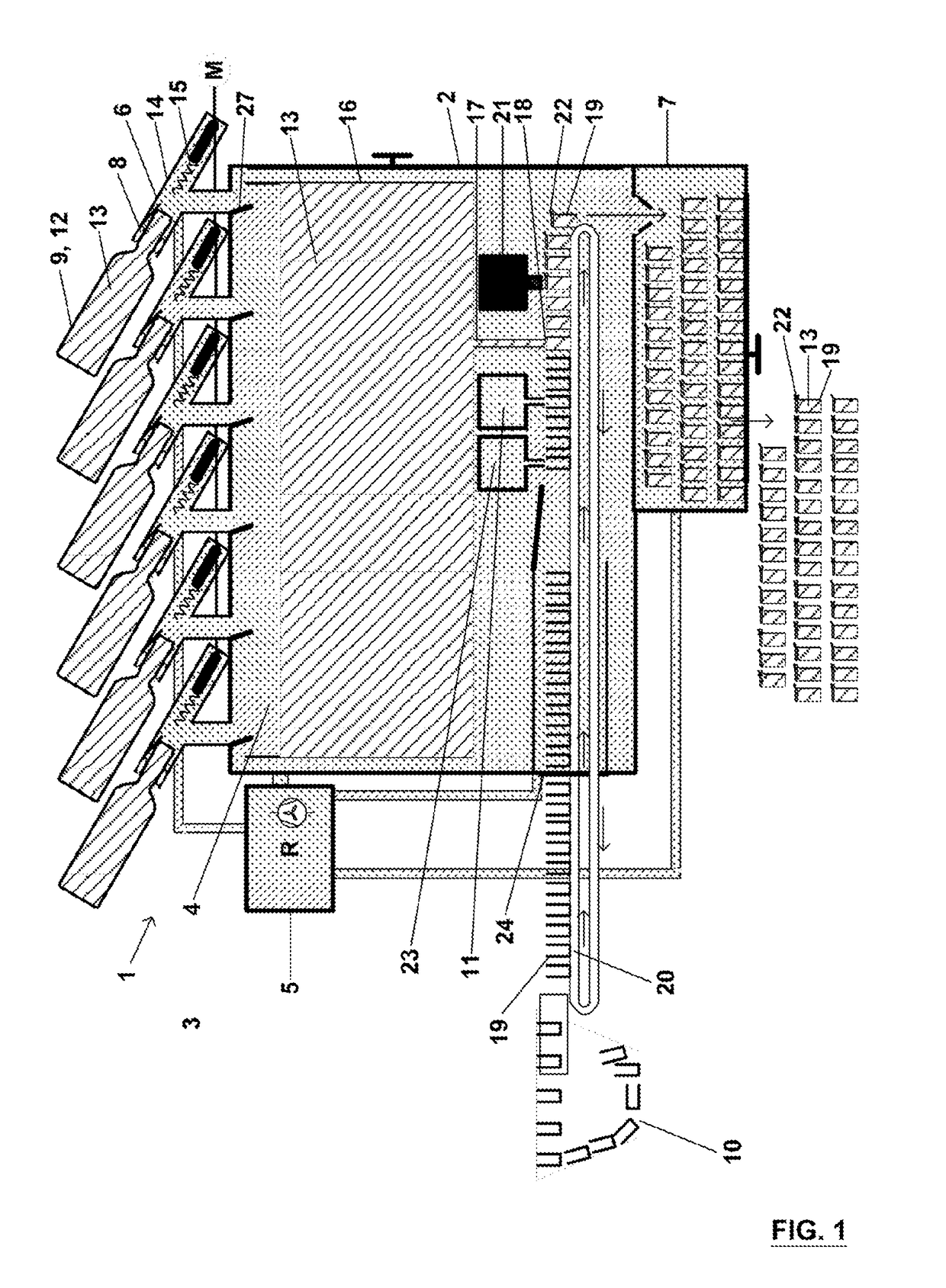 Device and method for sampling a liquid