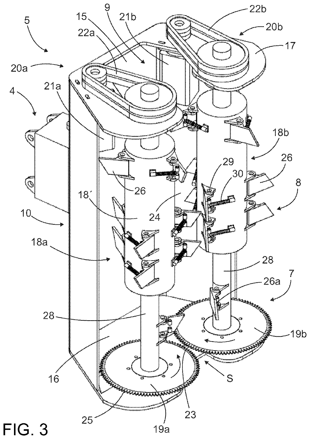 Felling unit and method of harvesting small-dimensioned wood