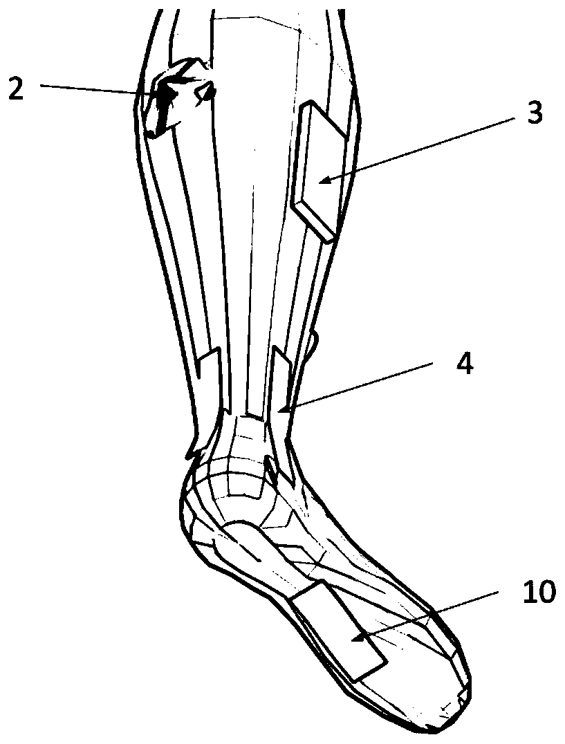 A kind of active lower limbs training system and operation method thereof