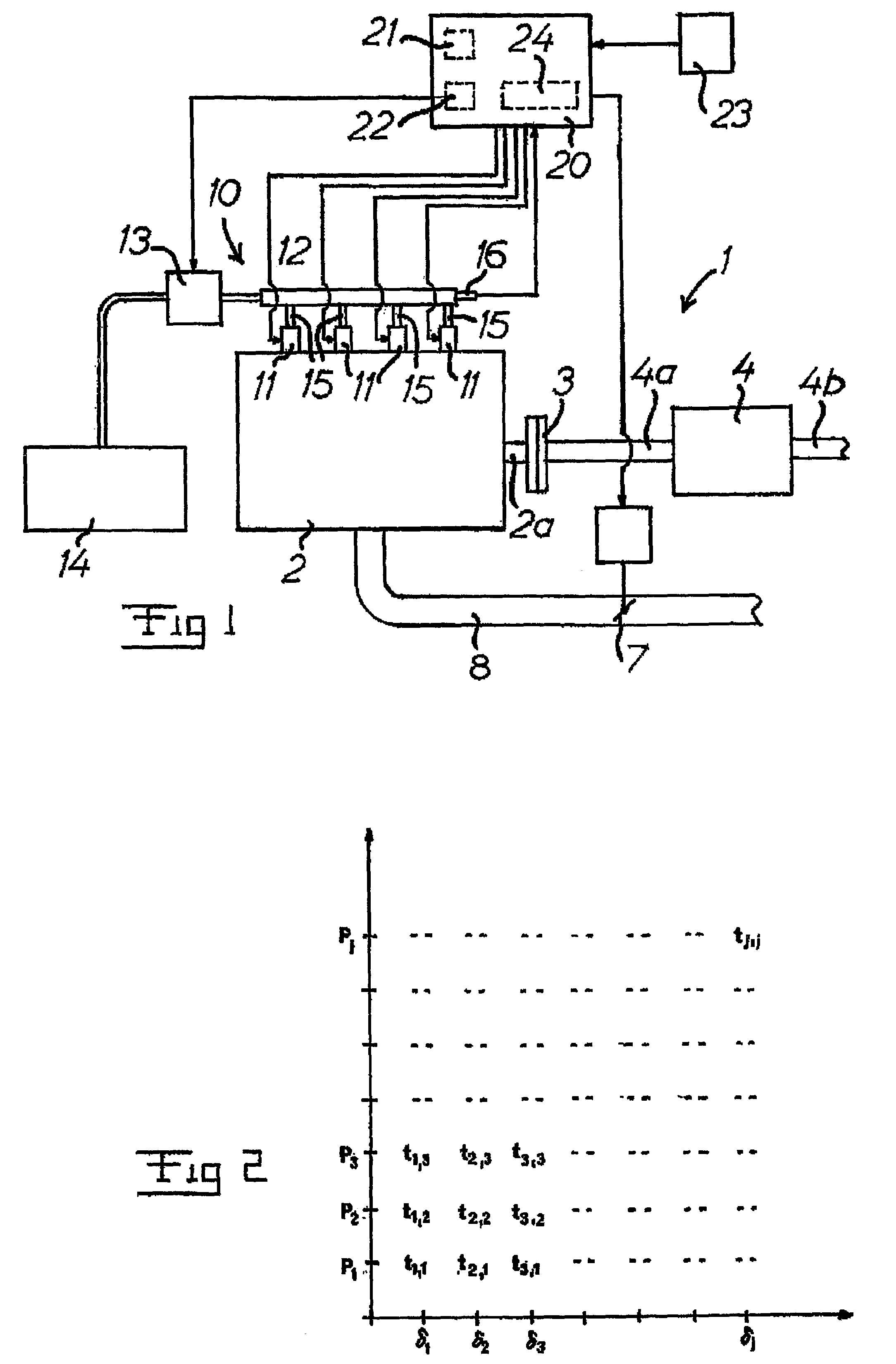 Method for adjusting a lookup table and a system for controlling an injector of a cylinder in a combustion engine