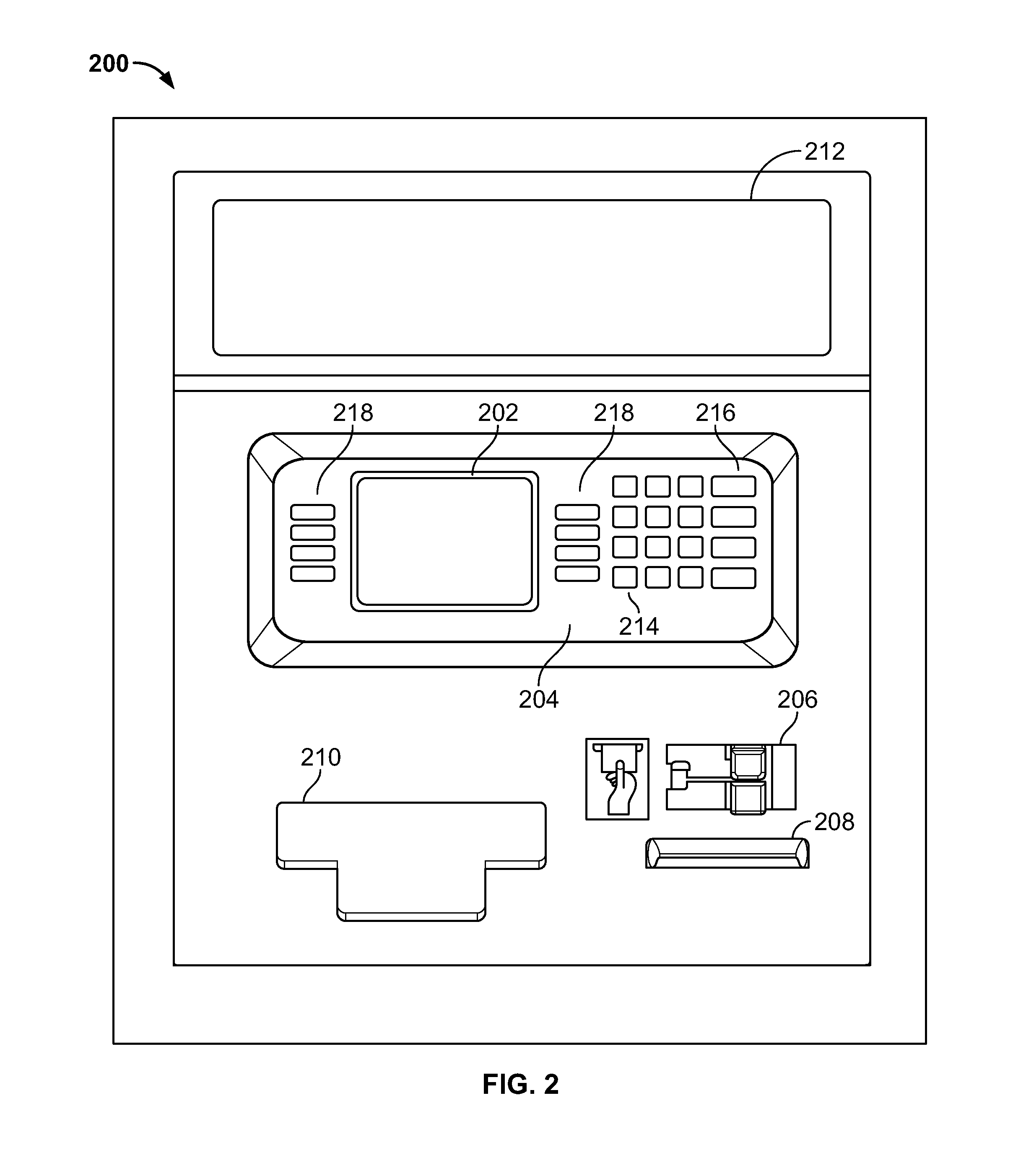 Self-service terminal limited access personal identification number ("PIN")