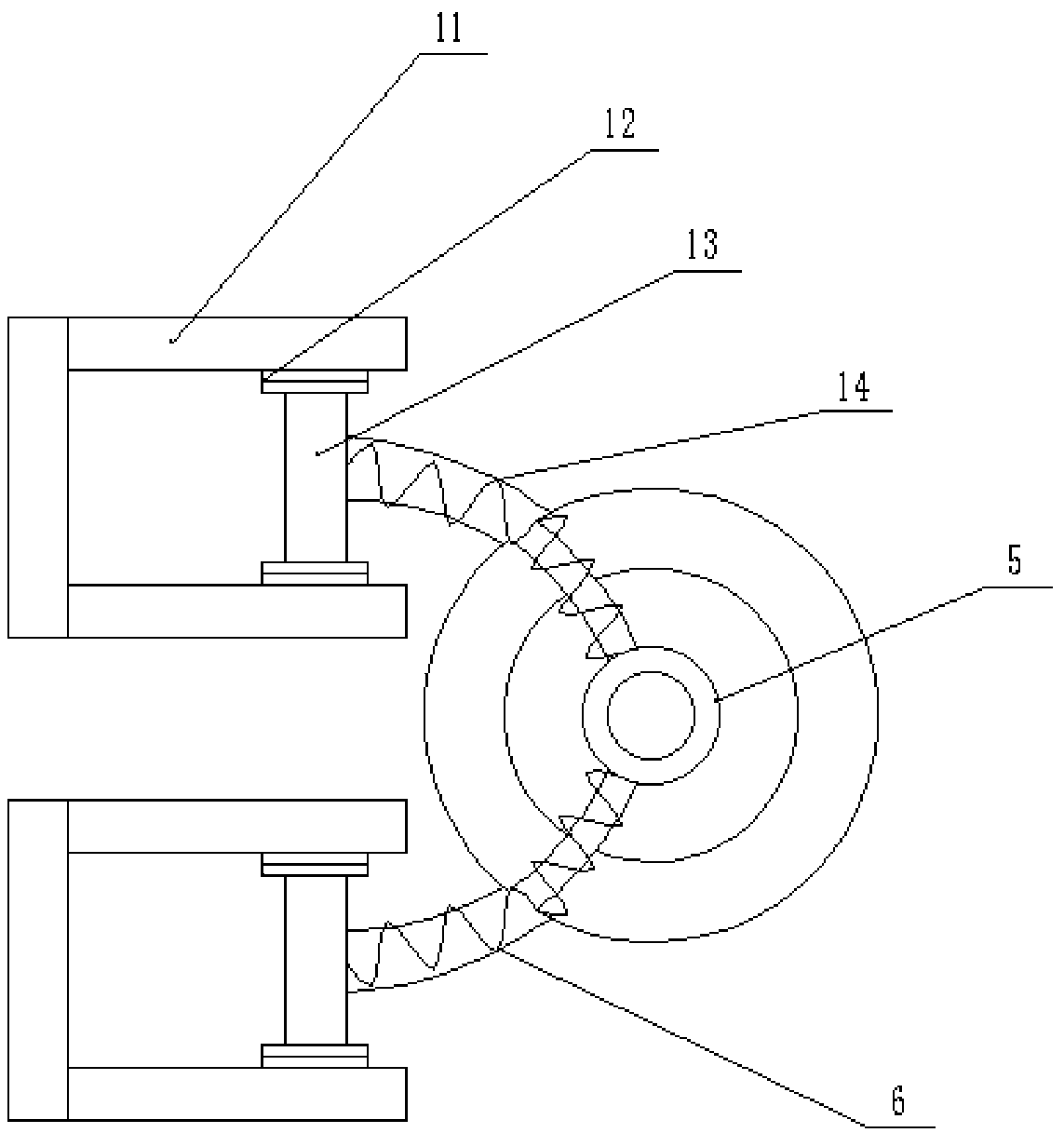 Rail turning tractor