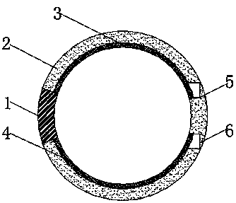 Automobile shock-absorbing suspension device clamp casting