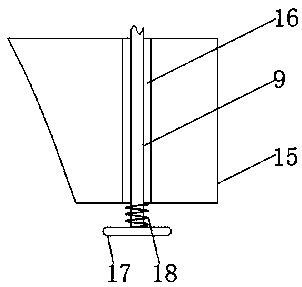 Automobile shock-absorbing suspension device clamp casting