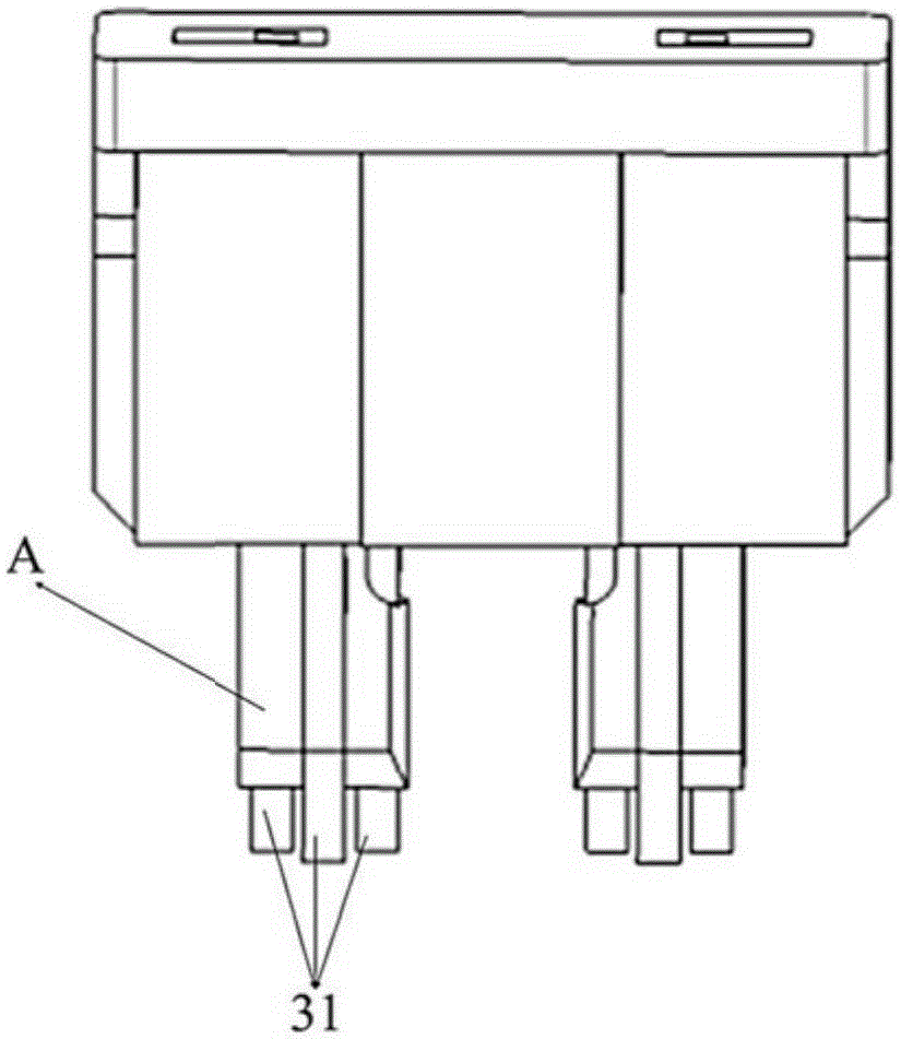 Fuse mounting structure and diagnosis interface protective device