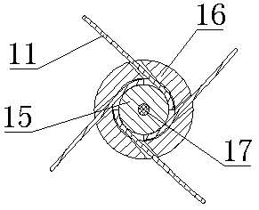 Transformer thermometer embedded groove replacing device