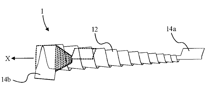 Screw-type electric connection device and slide-cover electronic device