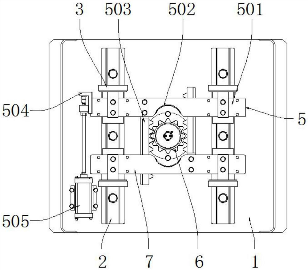 Wear monitoring thrust mechanism for dynamic coupling device