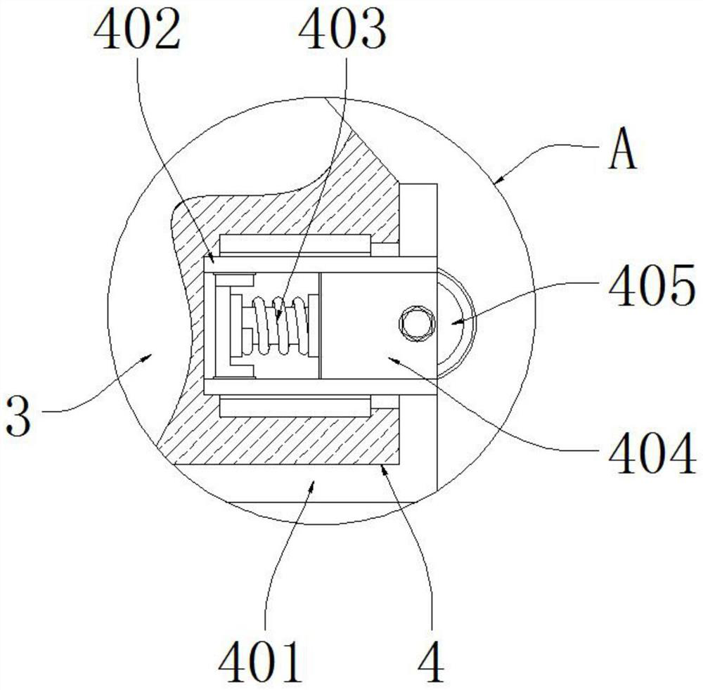 Wear monitoring thrust mechanism for dynamic coupling device