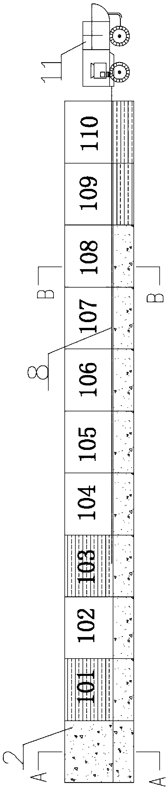 A continuous pouring technology for double-trolley lining of reinforced concrete lining tunnel with single working face