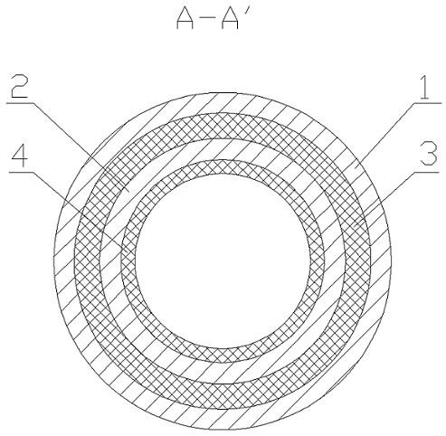 Wax-removing and preventing oil pipe unit, wax-removing and preventing oil pipe and preparation method of wax-removing and preventing oil pipe unit