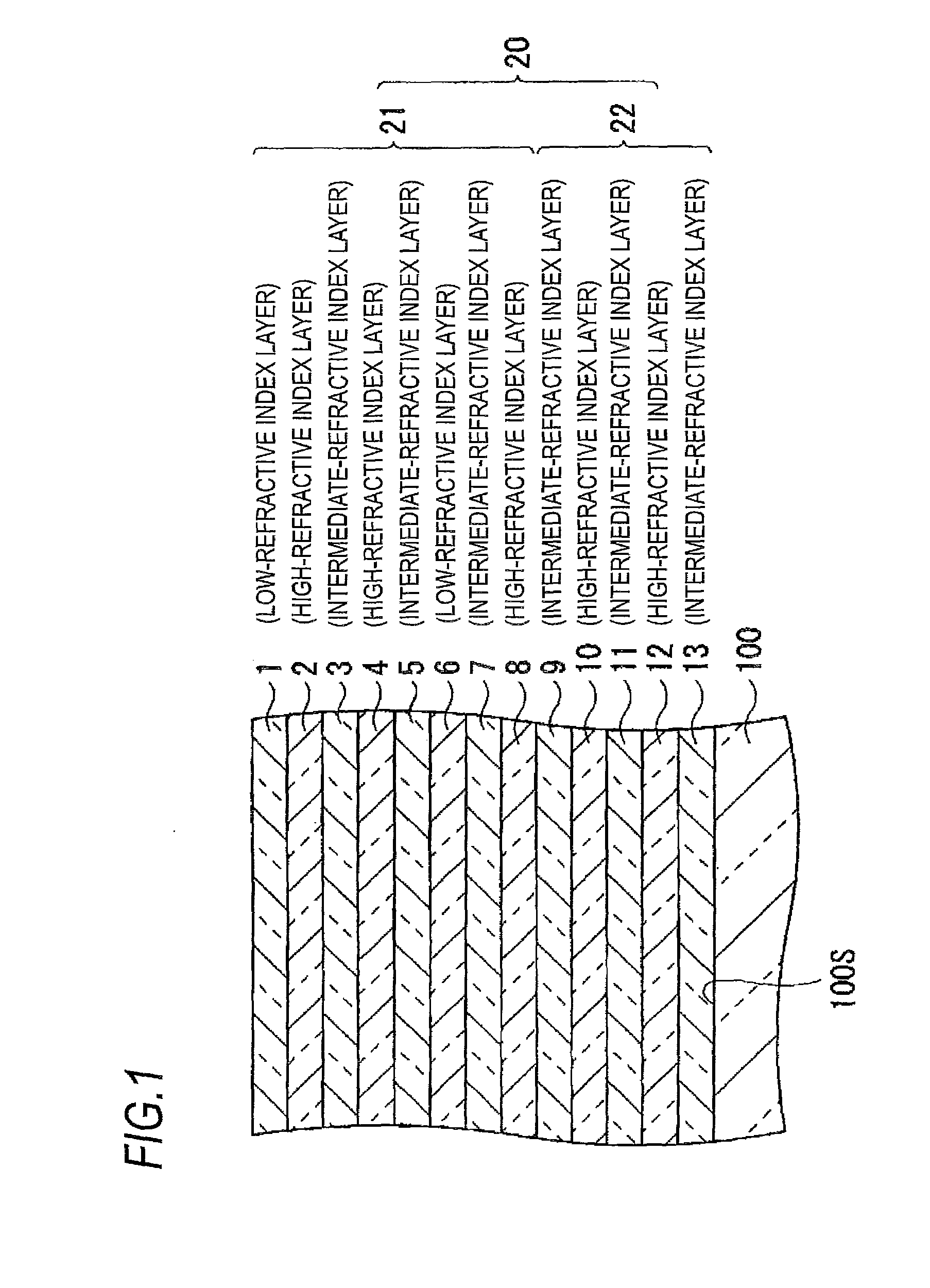 Reflection reducing film, optical member and optical system
