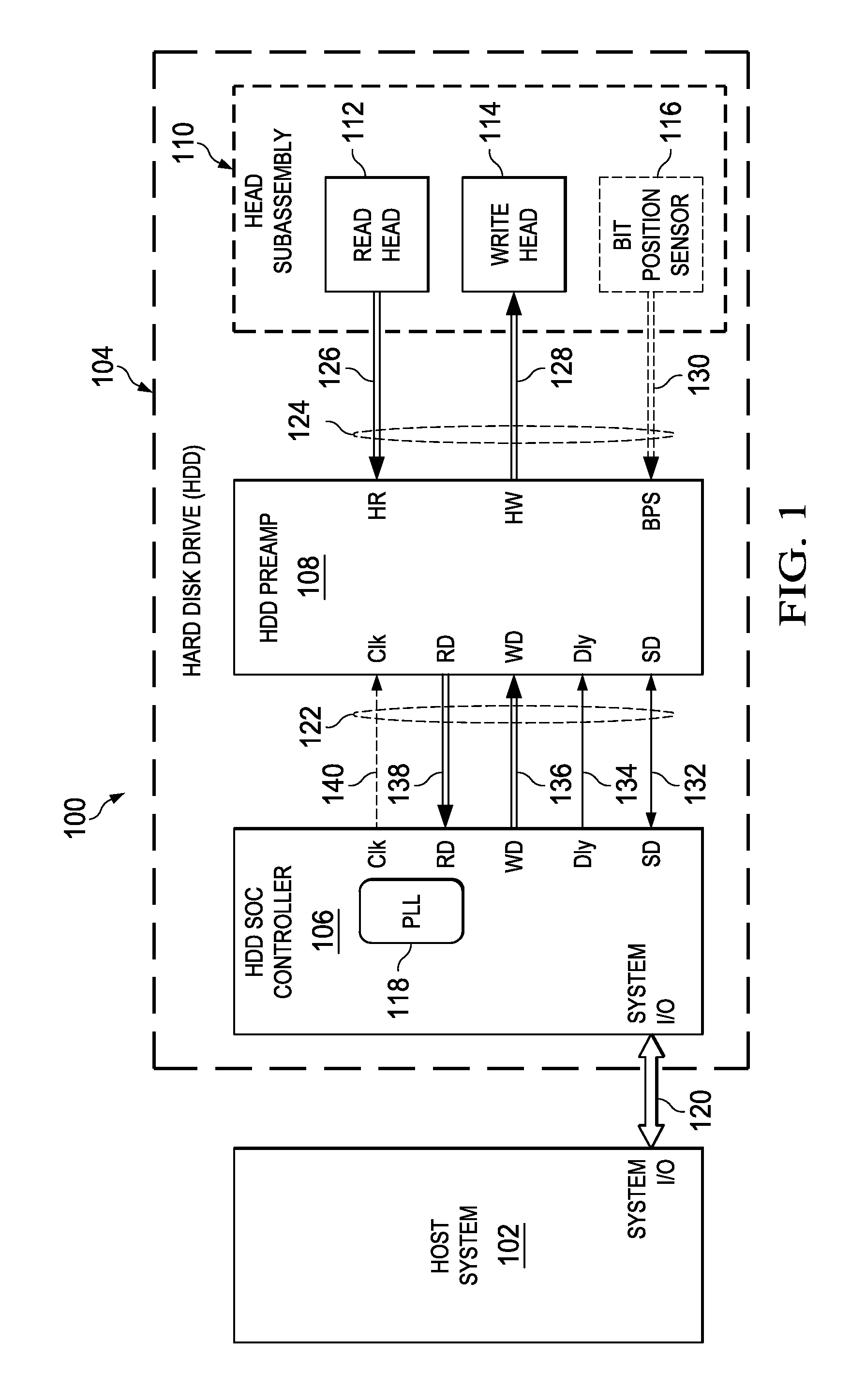 Preamplifier and method for synchronization with bit patterned media