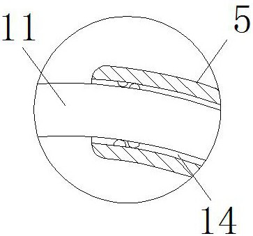 A self-anchored auxiliary clamping tool for butt jointing of the end of the stress tendon between the floor shear walls